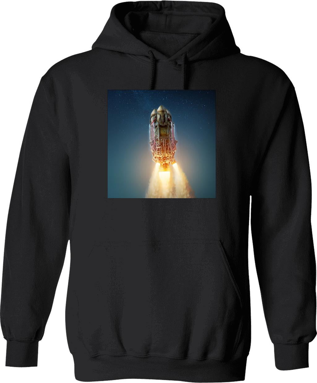 Factorio Graphic Pullover Hoodie - Black