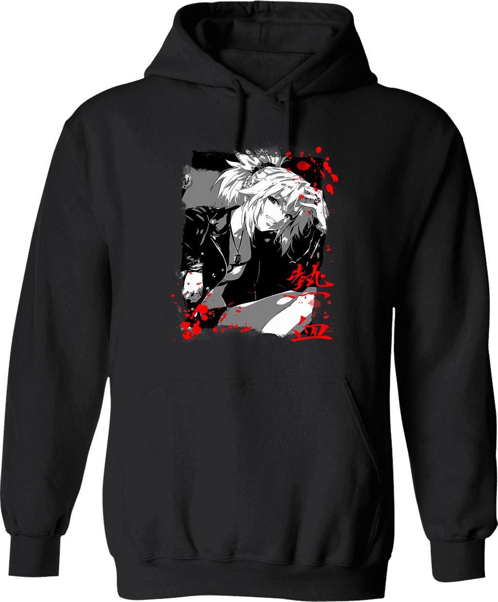 Fashion Club Hoodie - Retro Graphic Pullover Hoodie for Men & Women - Black