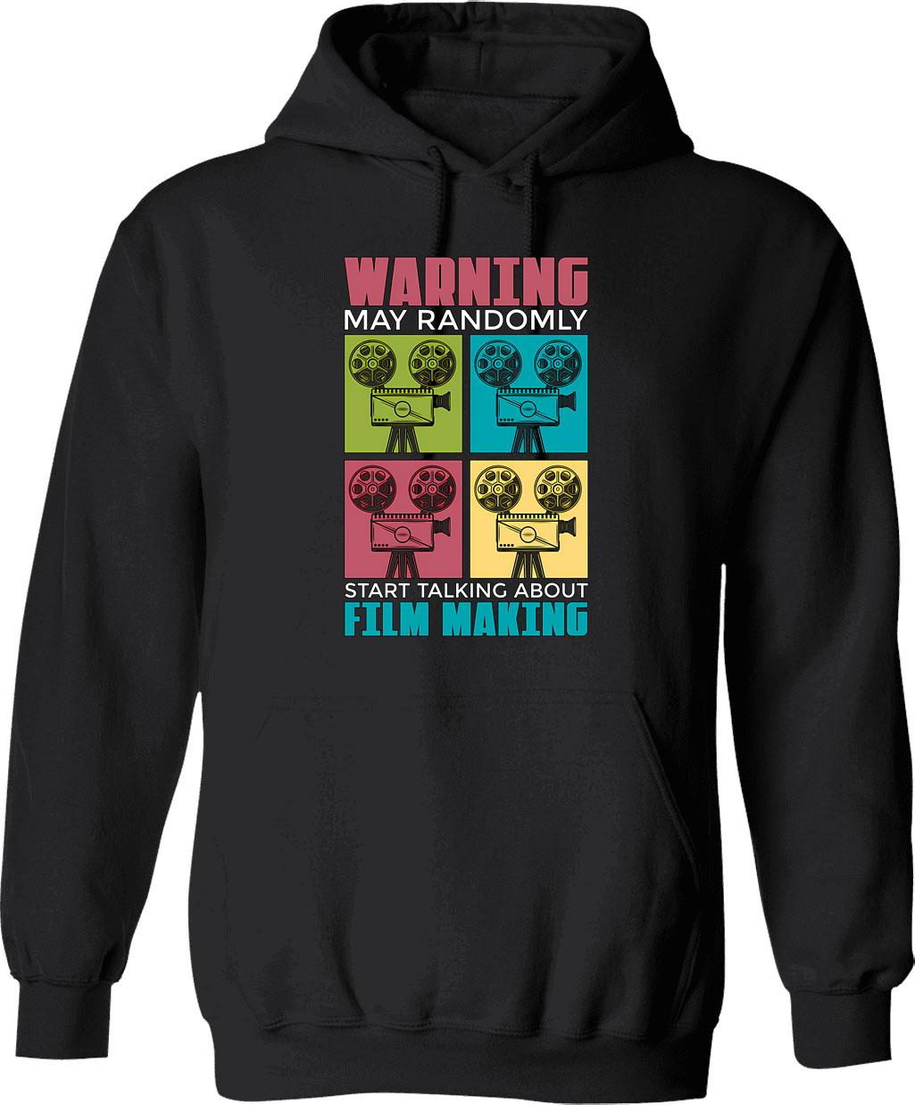 Fight Or Flight Hoodie - Retro Graphic Pullover Hoodie for Men & Women - Black