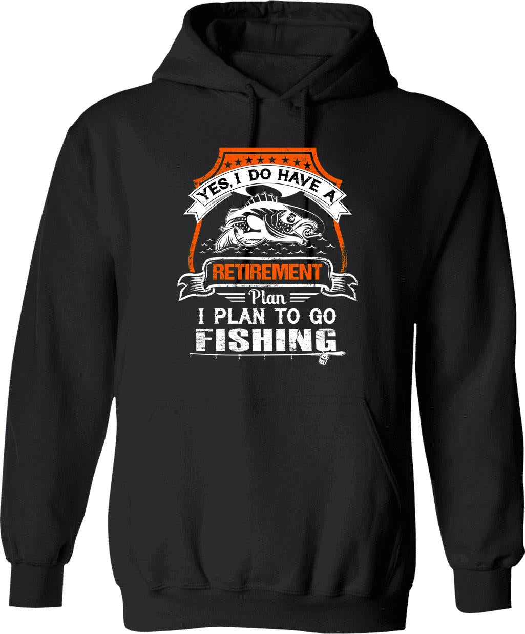 Fishbone Colour Hoodie - Retro Graphic Pullover Hoodie for Men & Women - Black
