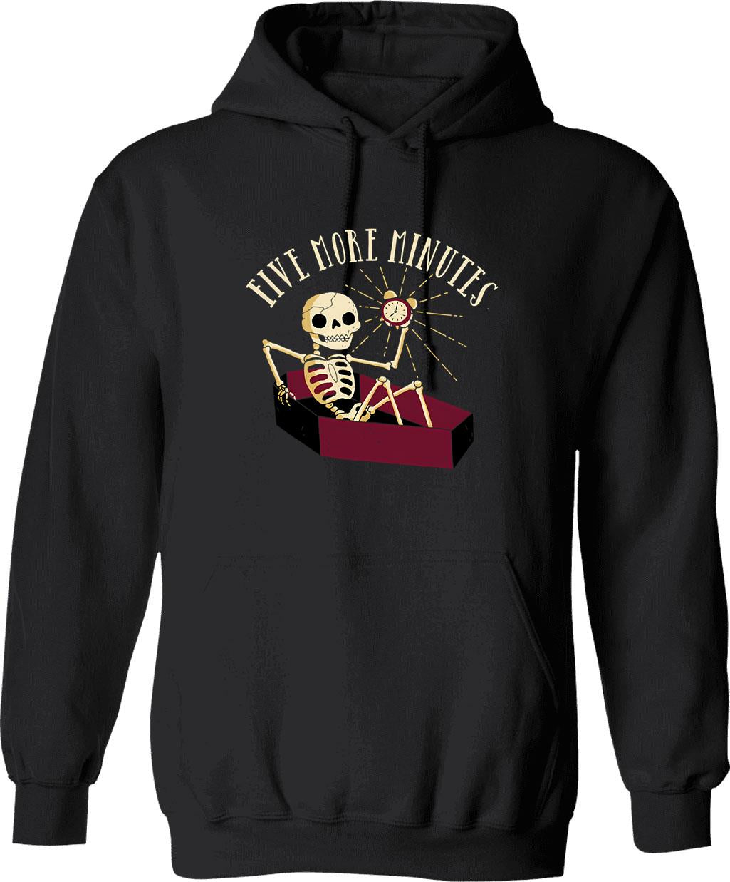 Fist Bump Hoodie - Retro Graphic Pullover Hoodie for Men & Women - Black