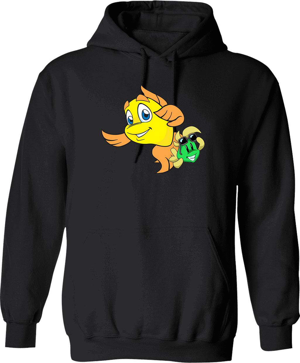 Freaky Behavior Hoodie - Retro Graphic Pullover Hoodie for Men & Women - Black