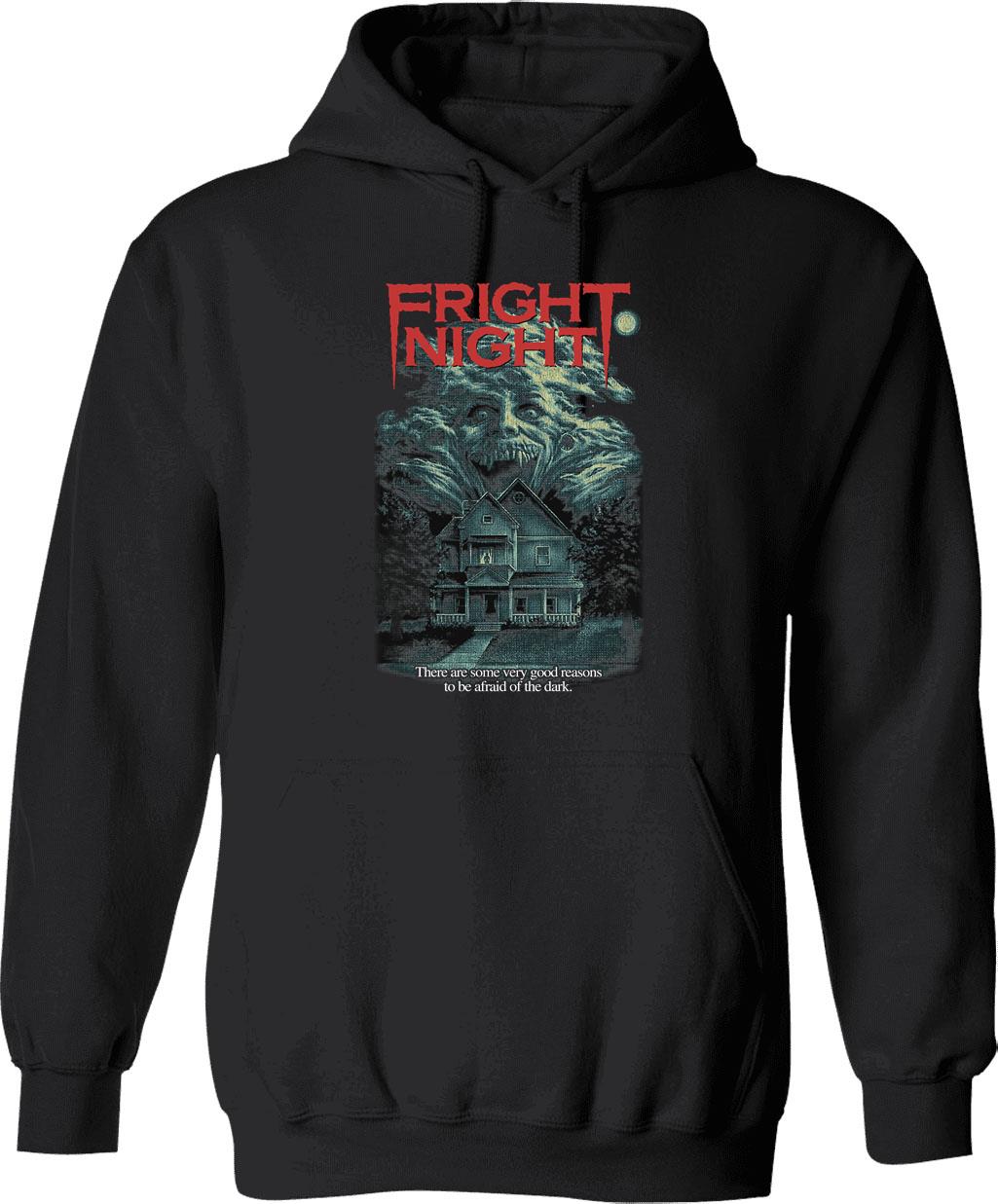 Fright Night Classic Graphic Pullover Hoodie - Black