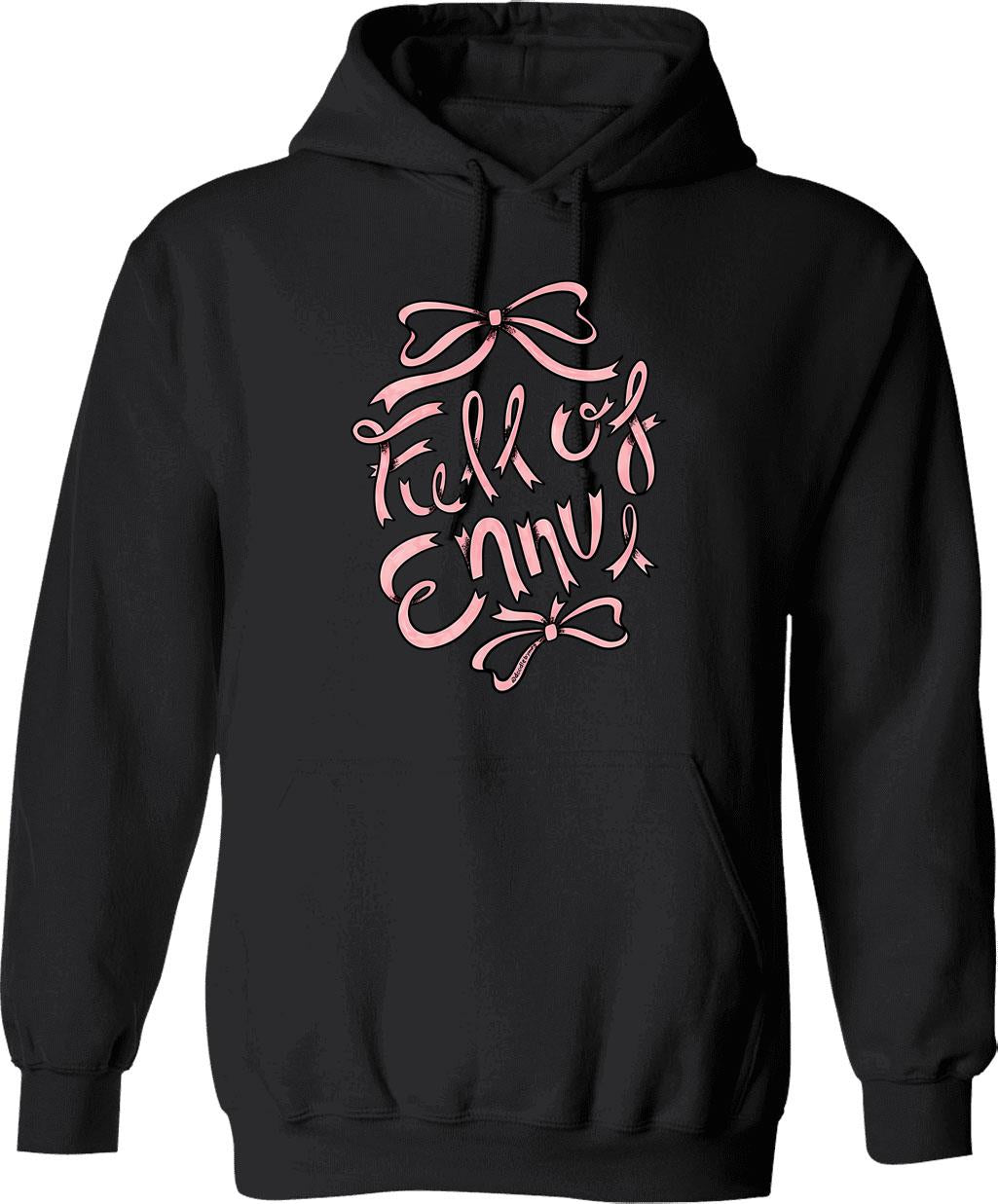 Full Of Ennui Hoodie - Retro Graphic Pullover Hoodie for Men & Women - Black