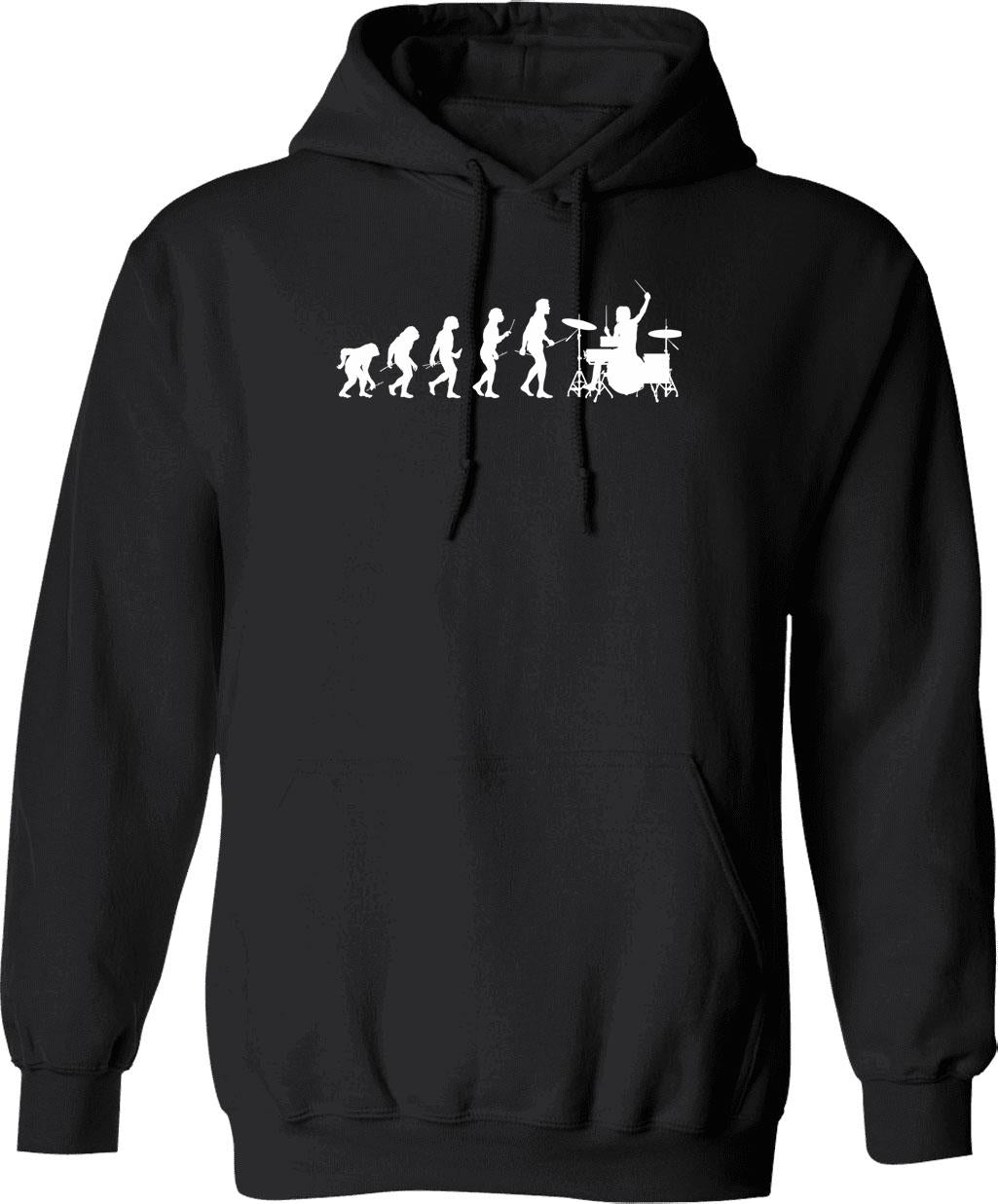 Funny Drummer Samurai No.6 Warrior Japanese Lover Hoodie - Black