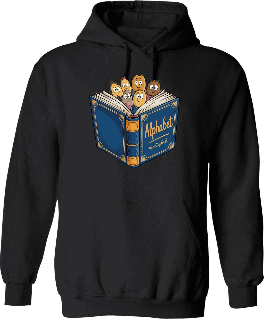 Funny Let's Eat Kids Punctuation Saves Lives Grammar Hoodie - Black