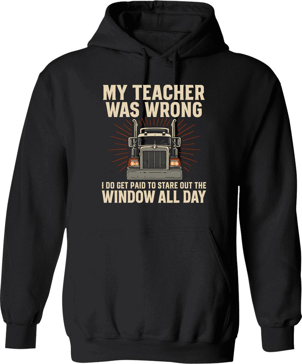 Funny Truck Driver Gift 18 Speed What Part Of Don't You Understand Hoodie - Black