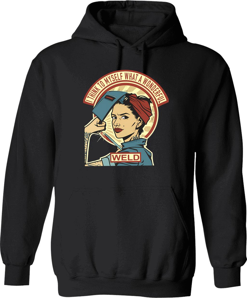 Funny Vintage Uncle Graphic Movie Hoodie - Sarcastic Humor Graphic Hoodie - Black