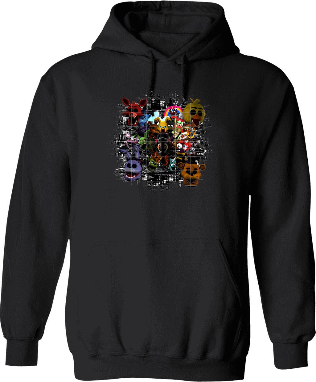 Gamer Shirt Hoodie - Retro Graphic Pullover Hoodie for Men & Women - Black