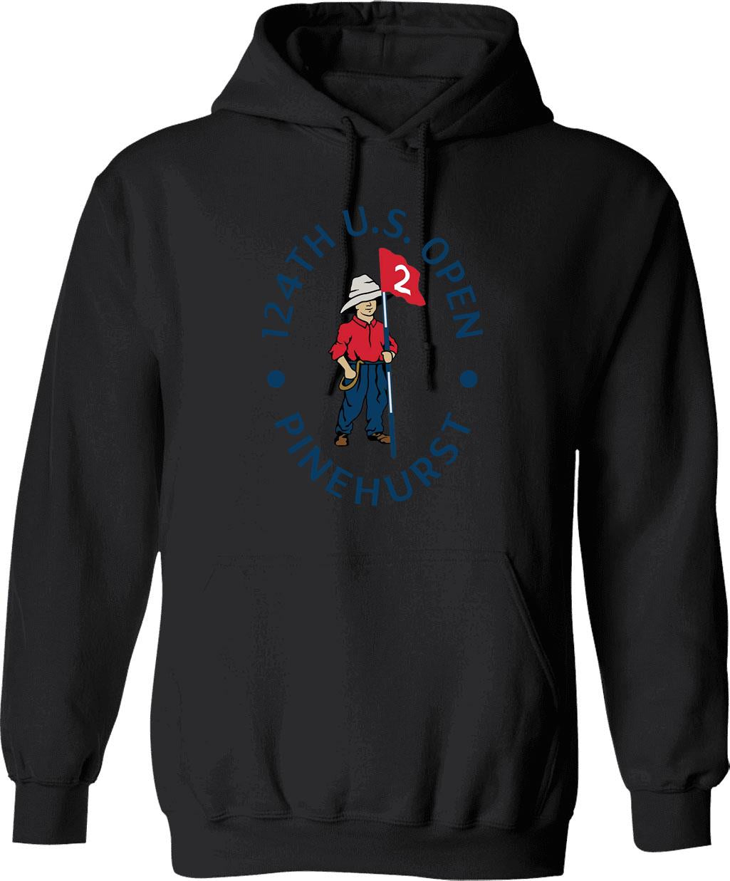 Generic 124th Us Open Pinehurst Resort Graphic Pullover Hoodie - Black