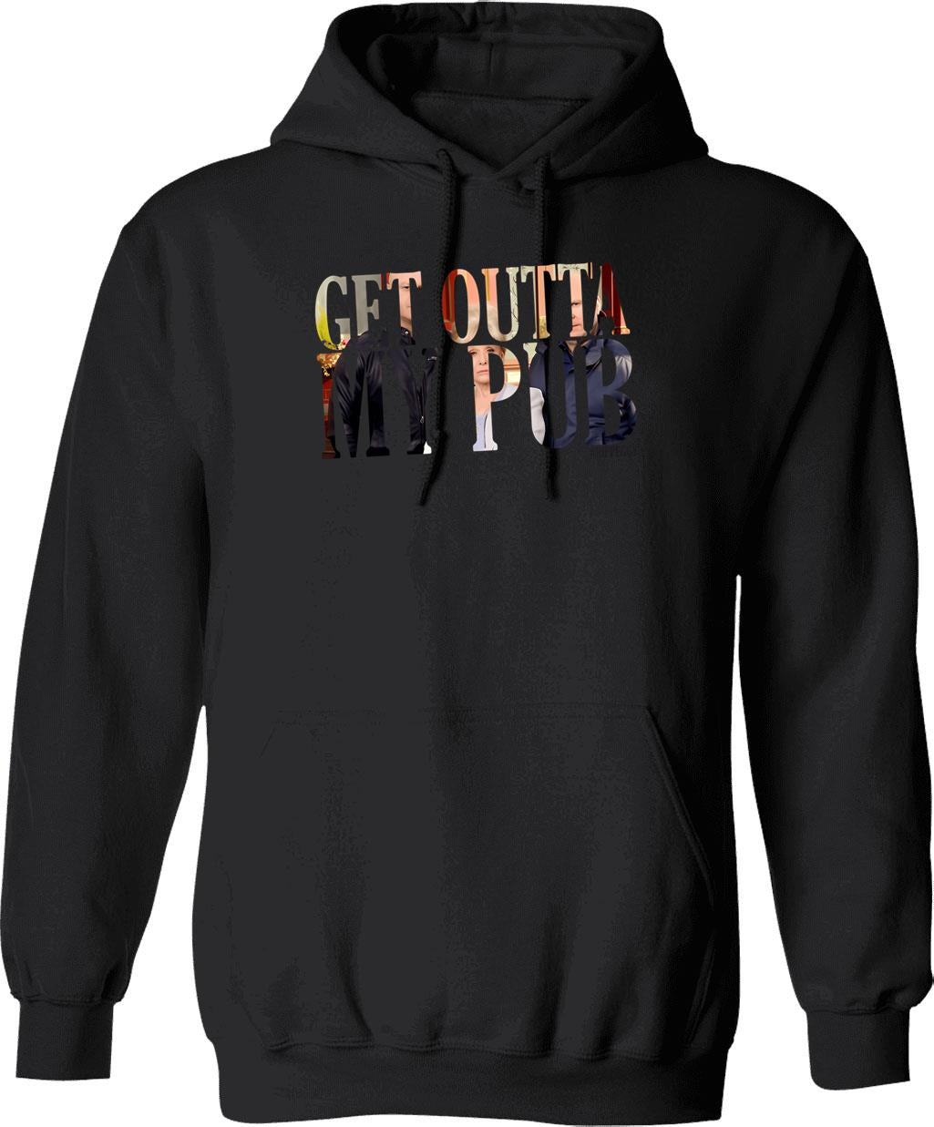 Get On The Beers Essential Hoodie - Retro Graphic Pullover Hoodie for Men & Women - Black
