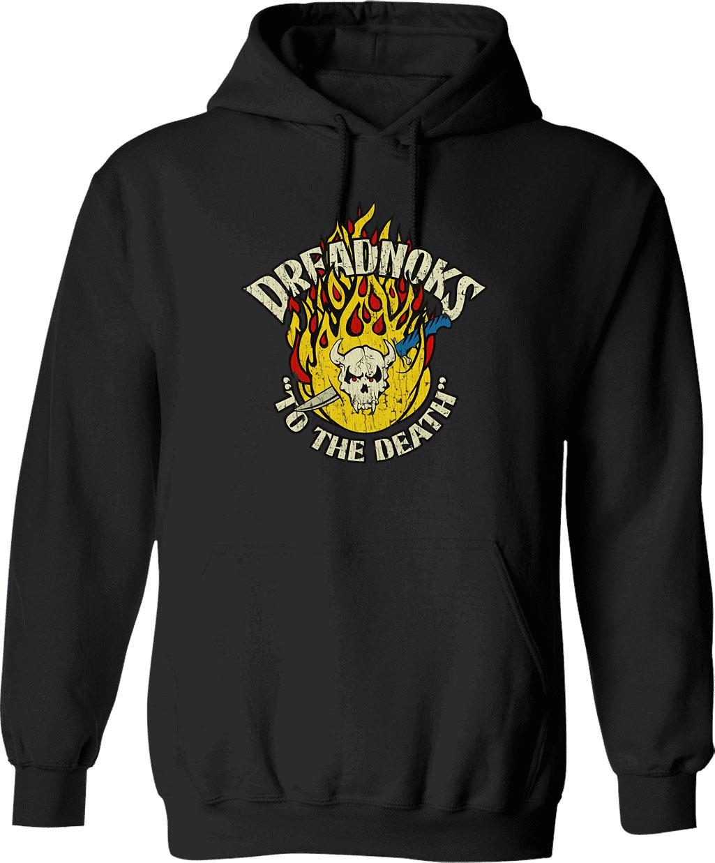 Ghoul Power Hoodie - Retro Graphic Pullover Hoodie for Men & Women - Black
