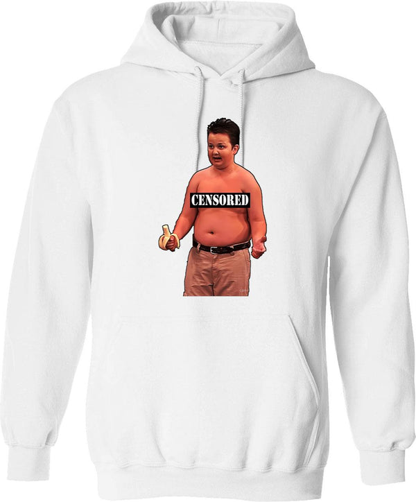 Gibby Graphic Pullover Hoodie - White