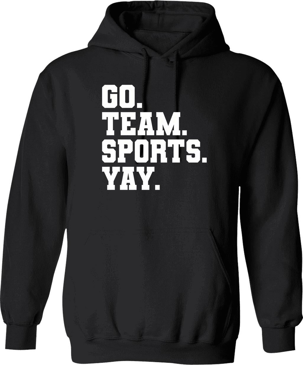 Go Climb A Rock Hoodie - Retro Graphic Pullover Hoodie for Men & Women - Black
