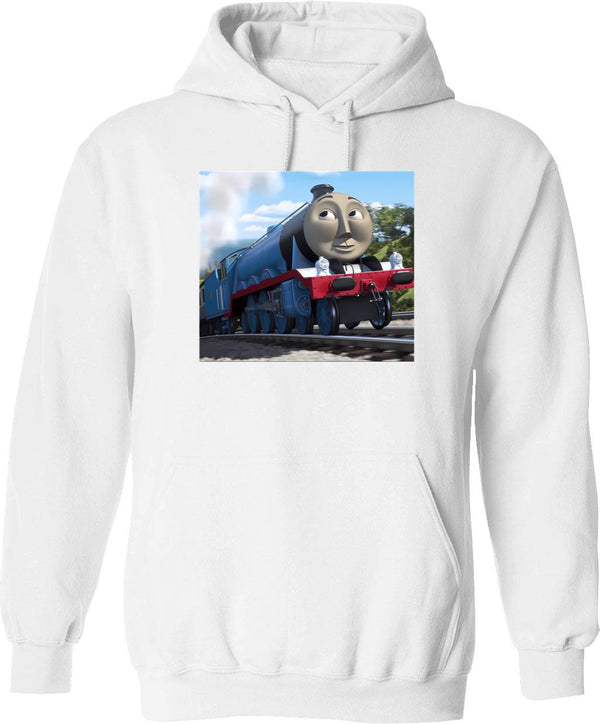 Gordon From Thomas The Tank Engine Graphic Pullover Hoodie - White