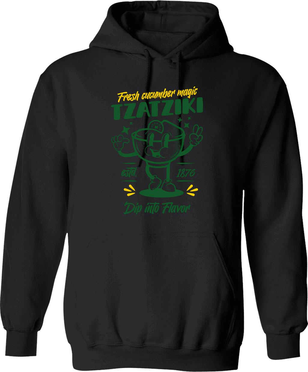 Great Wave Ice Pop Hoodie - Retro Graphic Pullover Hoodie for Men & Women - Black