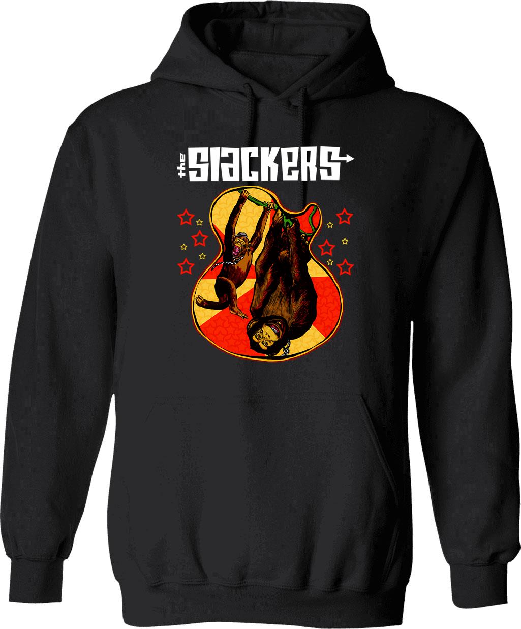 Guitar Fashion Presley Poster Hoodie - Retro Graphic Pullover Hoodie for Men & Women - Black