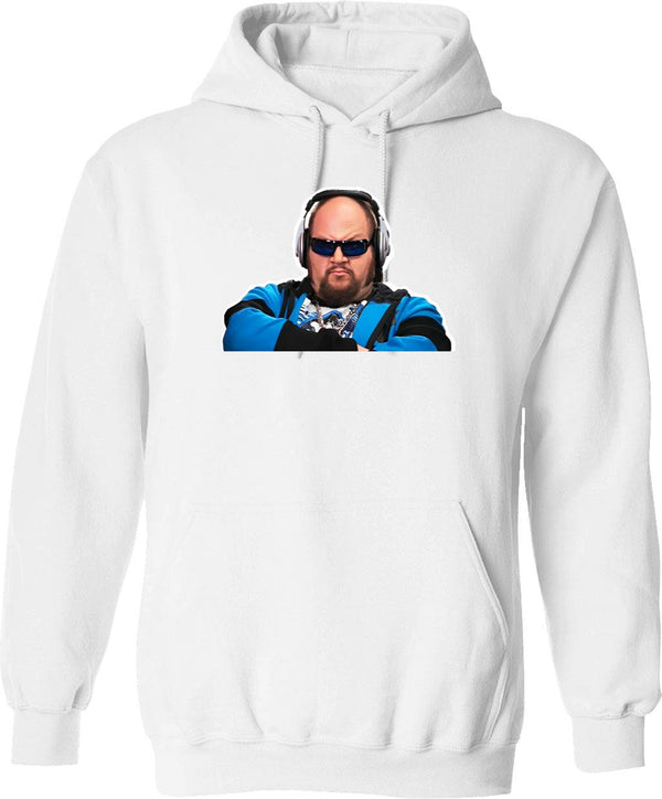 Gustavo Rocque Graphic Pullover Hoodie - White