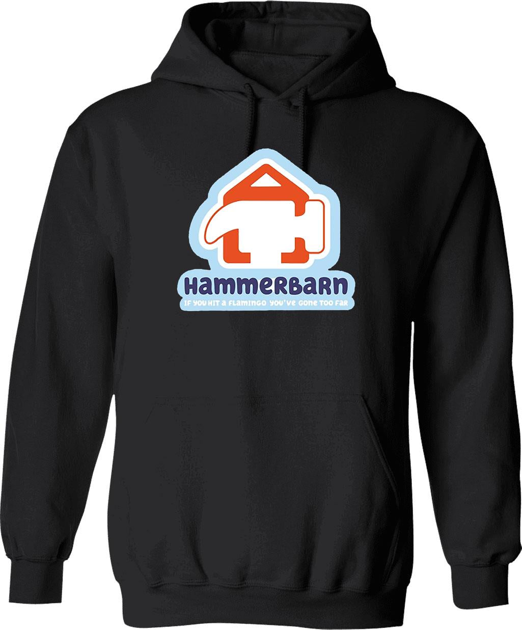 Hammerbarn Graphic Pullover Hoodie - Black