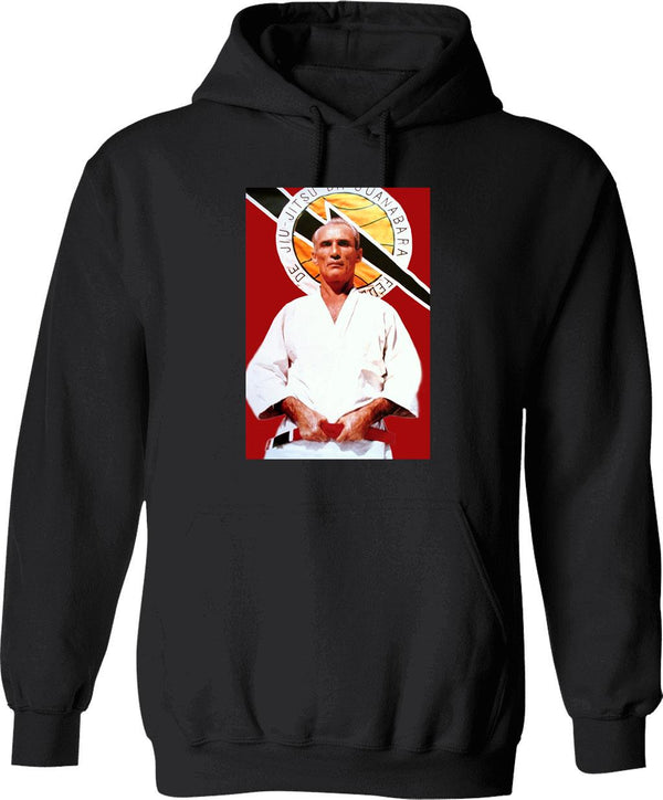 Helio Gracie Graphic Pullover Hoodie - Black