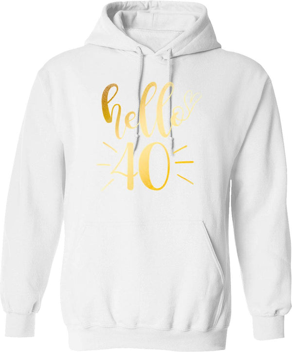 Hellfest 2 Hoodie Classique - Retro Graphic Pullover Hoodie for Men & Women - White