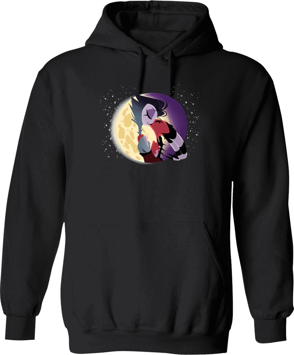 Helluva Boss - Blitzo x Stolas Classic Graphic Pullover Hoodie - Black