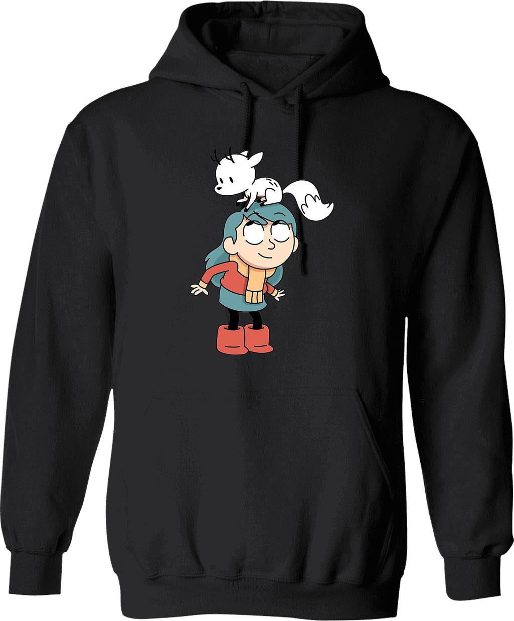 Hilda and Twig Hilda Graphic Pullover Hoodie - Black