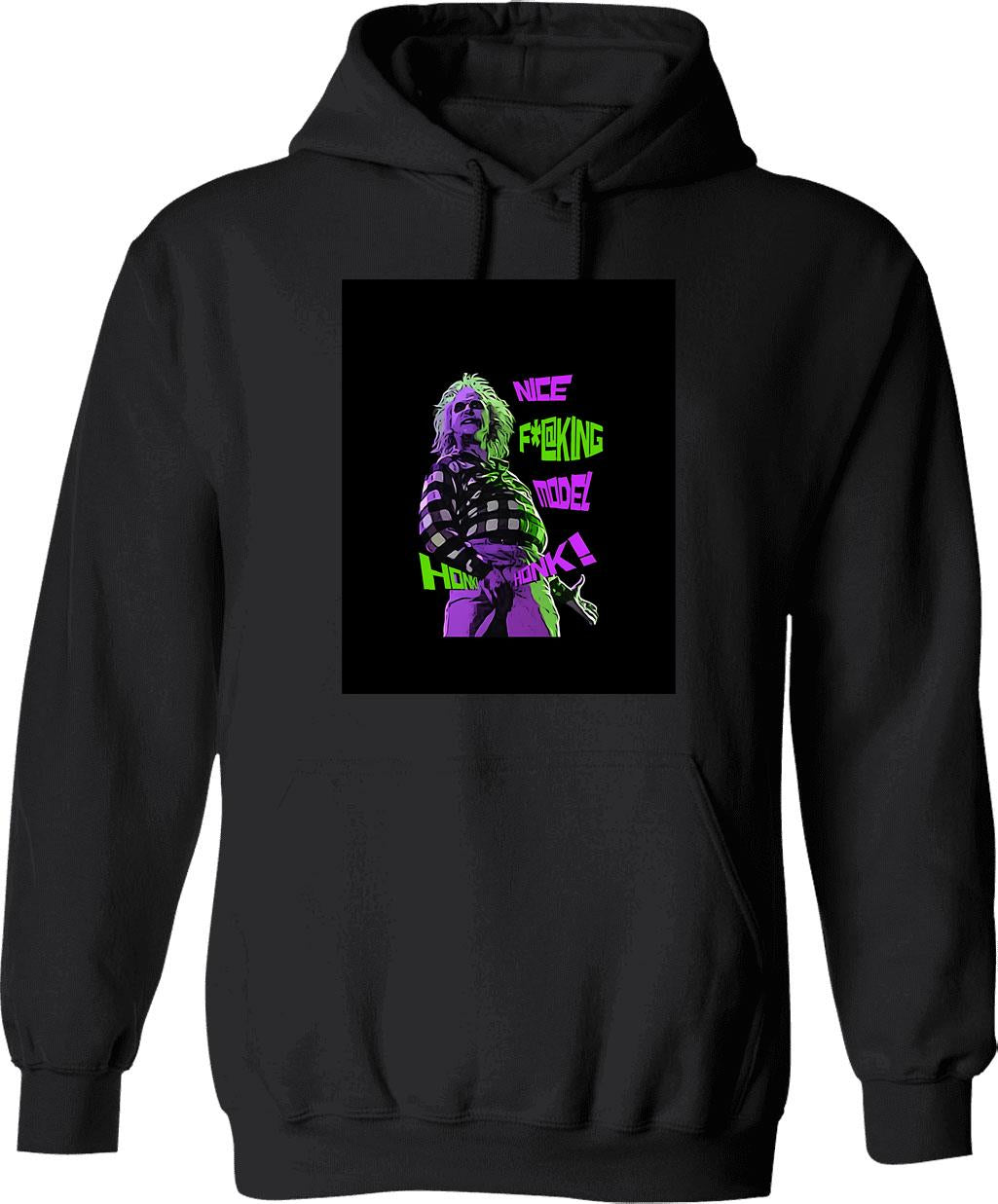 Hongkong Phooey Kungfu Hoodie - Retro Graphic Pullover Hoodie for Men & Women - Black