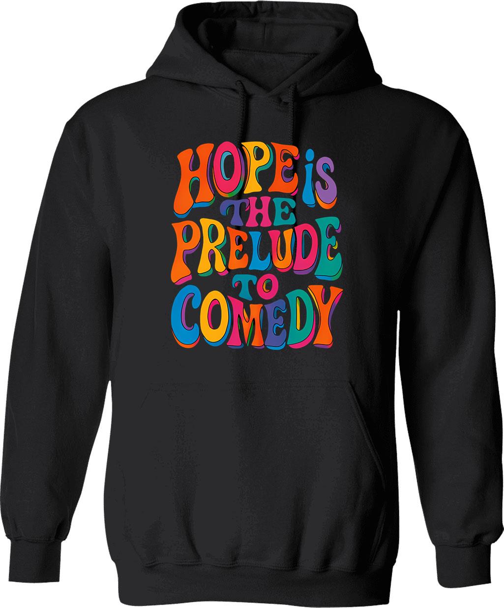 Hootin' Leads To Hollerin Hoodie - Retro Graphic Pullover Hoodie for Men & Women - Black