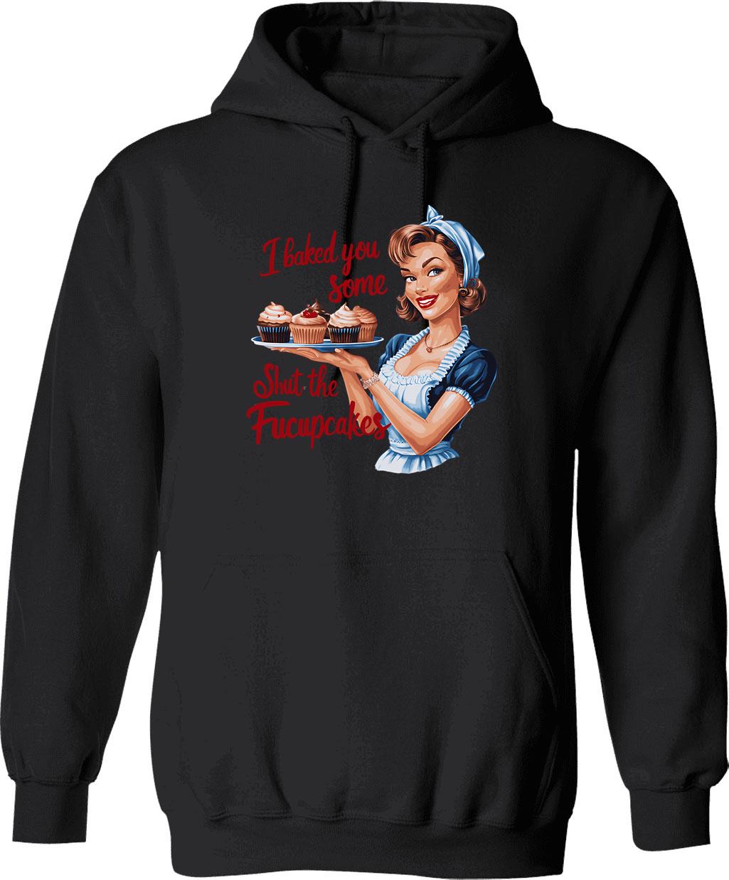 I Am Your Mother Hoodie - Retro Graphic Pullover Hoodie for Men & Women - Black