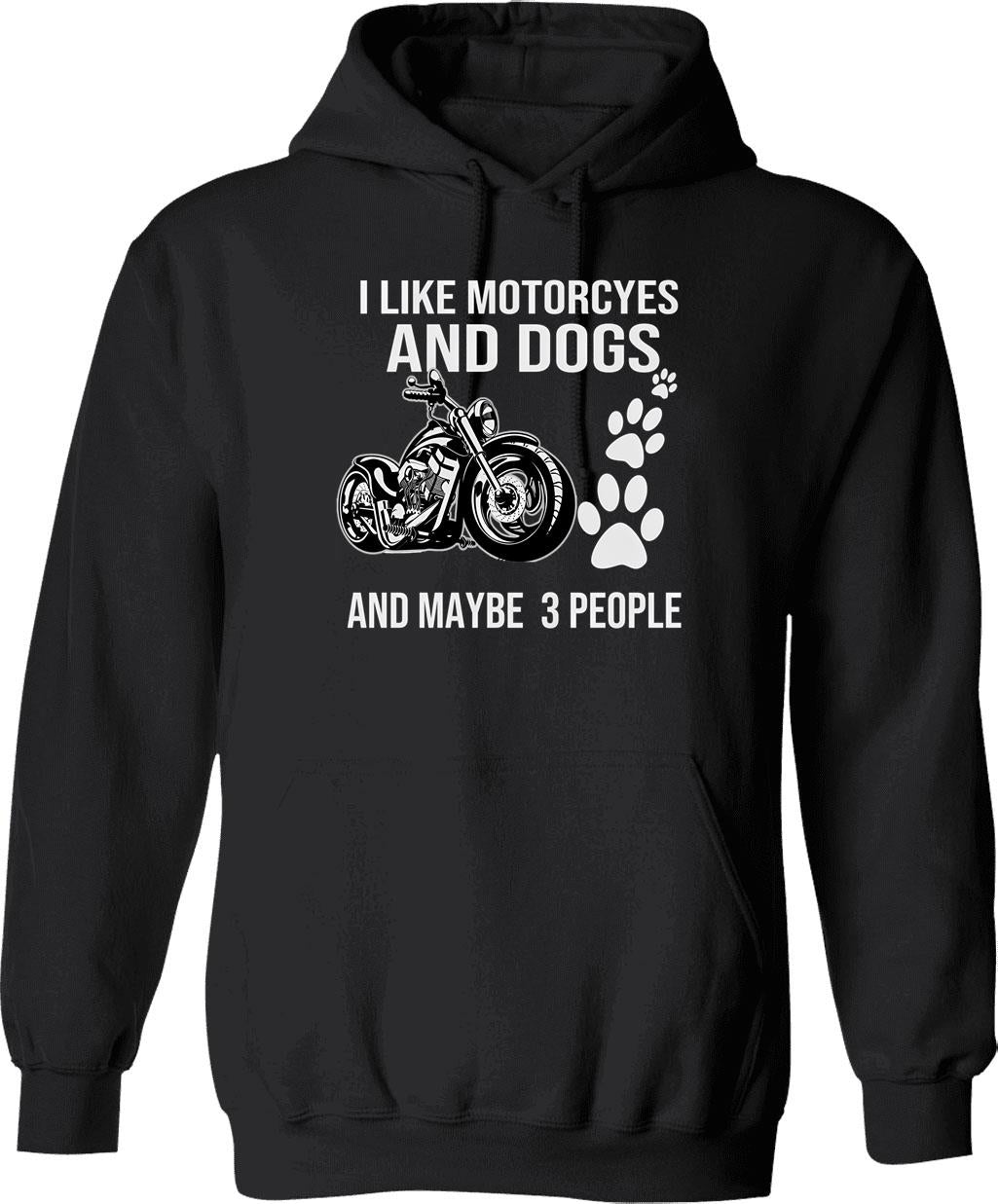 I Like Ike Political Button Vintage Distressed Hoodie - Black