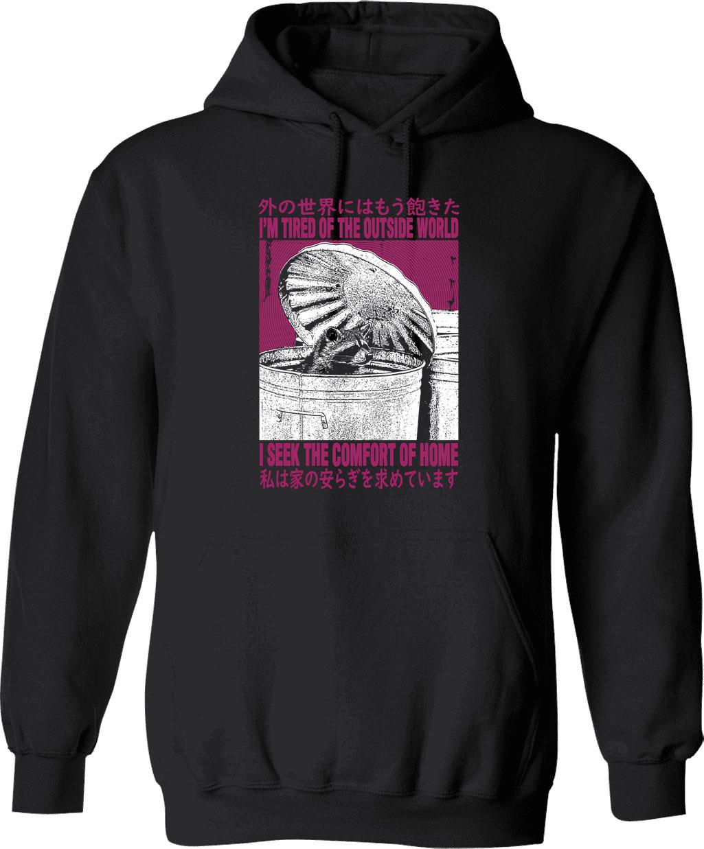 I Run A Tight Shipwreck Vintage Style Hoodie - Black