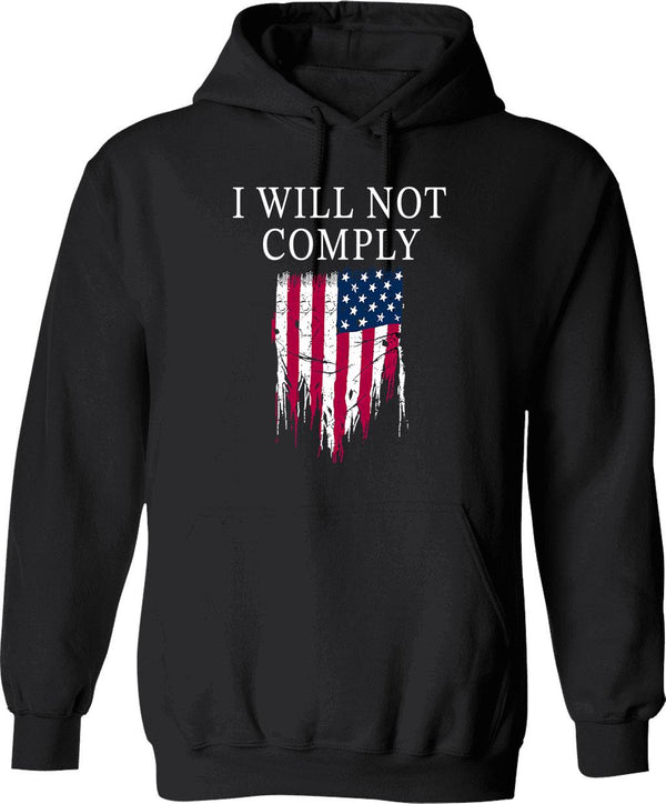 I Will Never Let You Go Hoodie - Black