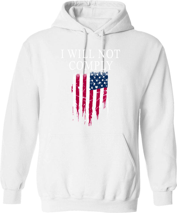 I Will Never Let You Go Hoodie - White
