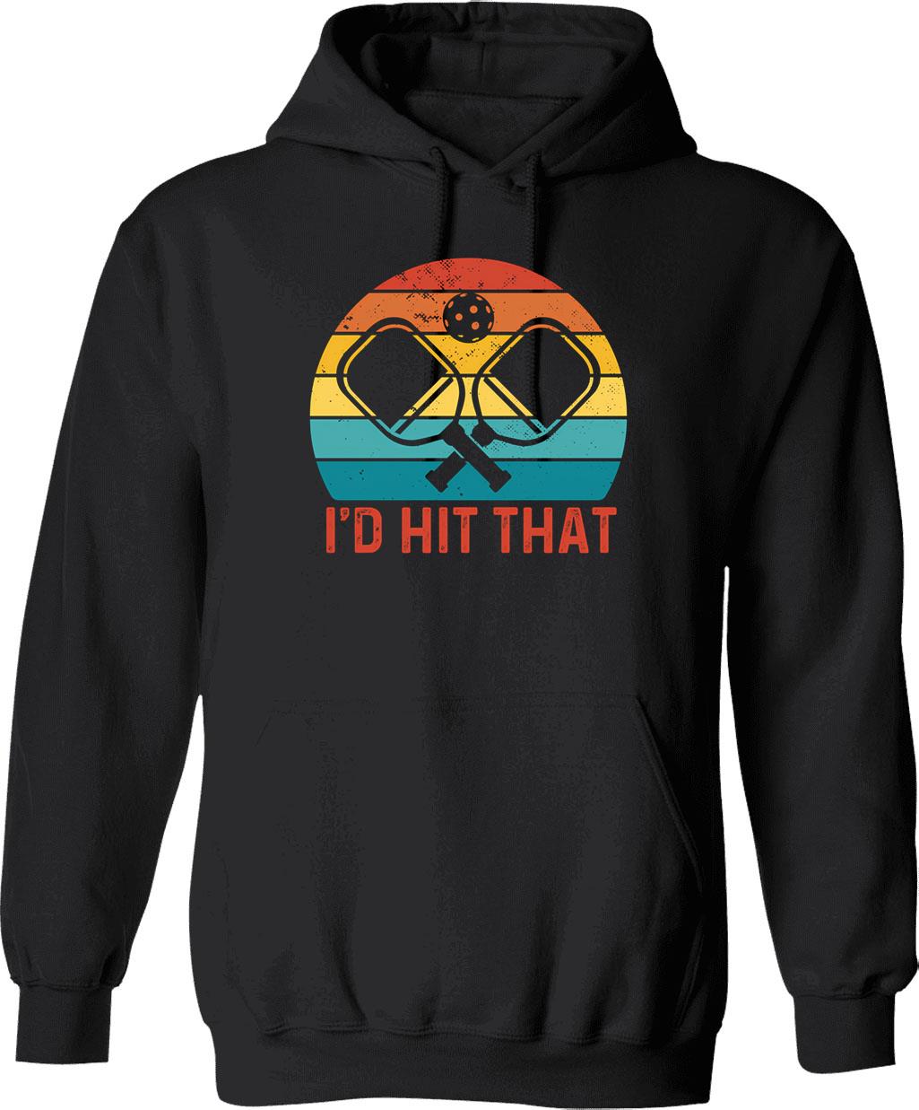 I_m Sorry Rum Ham Vintage Hoodie - Retro Graphic Cosy Pullover - Black