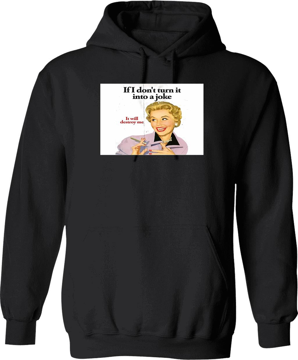 If I Die Water My Plants Hoodie - Black