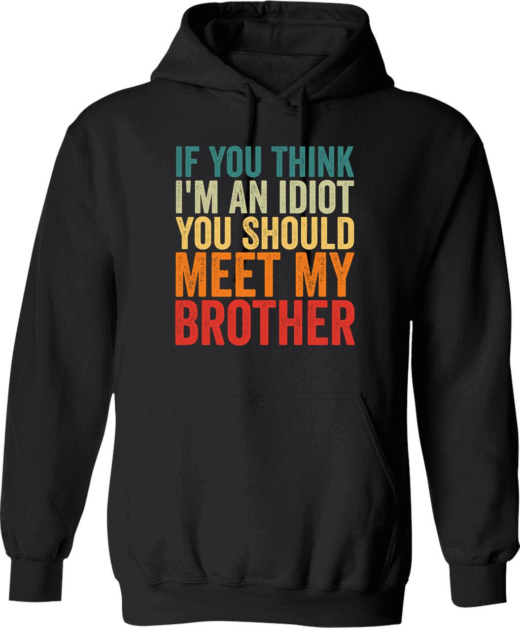 If You Feel It Chase It Vintage Design Hoodie - Black