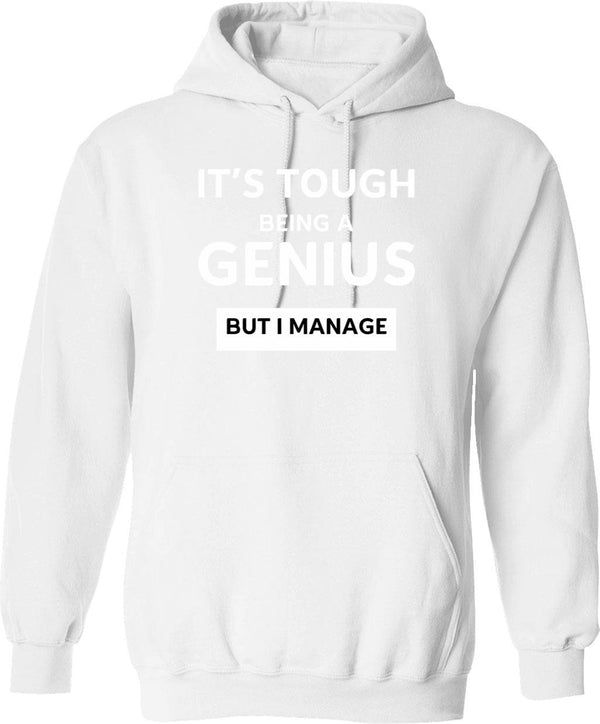 It's Really Too Unfair Hoodie - Retro Graphic Pullover Hoodie for Men & Women - White