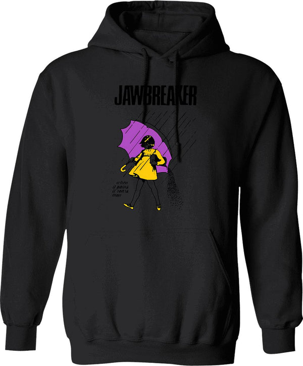 Jawbreaker ( Black ) Hoodie - Retro Graphic Pullover Hoodie for Men & Women - Black