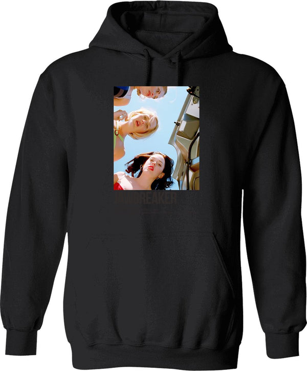 Jawbreaker ( White ) Hoodie - Retro Graphic Pullover Hoodie for Men & Women - Black