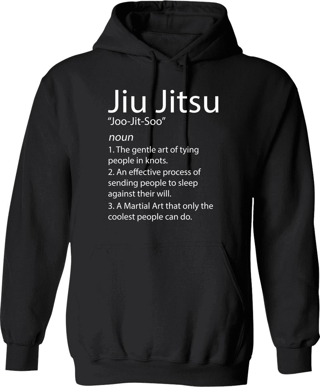 Jiu Jitsu - Brazilian Jiu Jitsu - Bjj Hoodie - Black