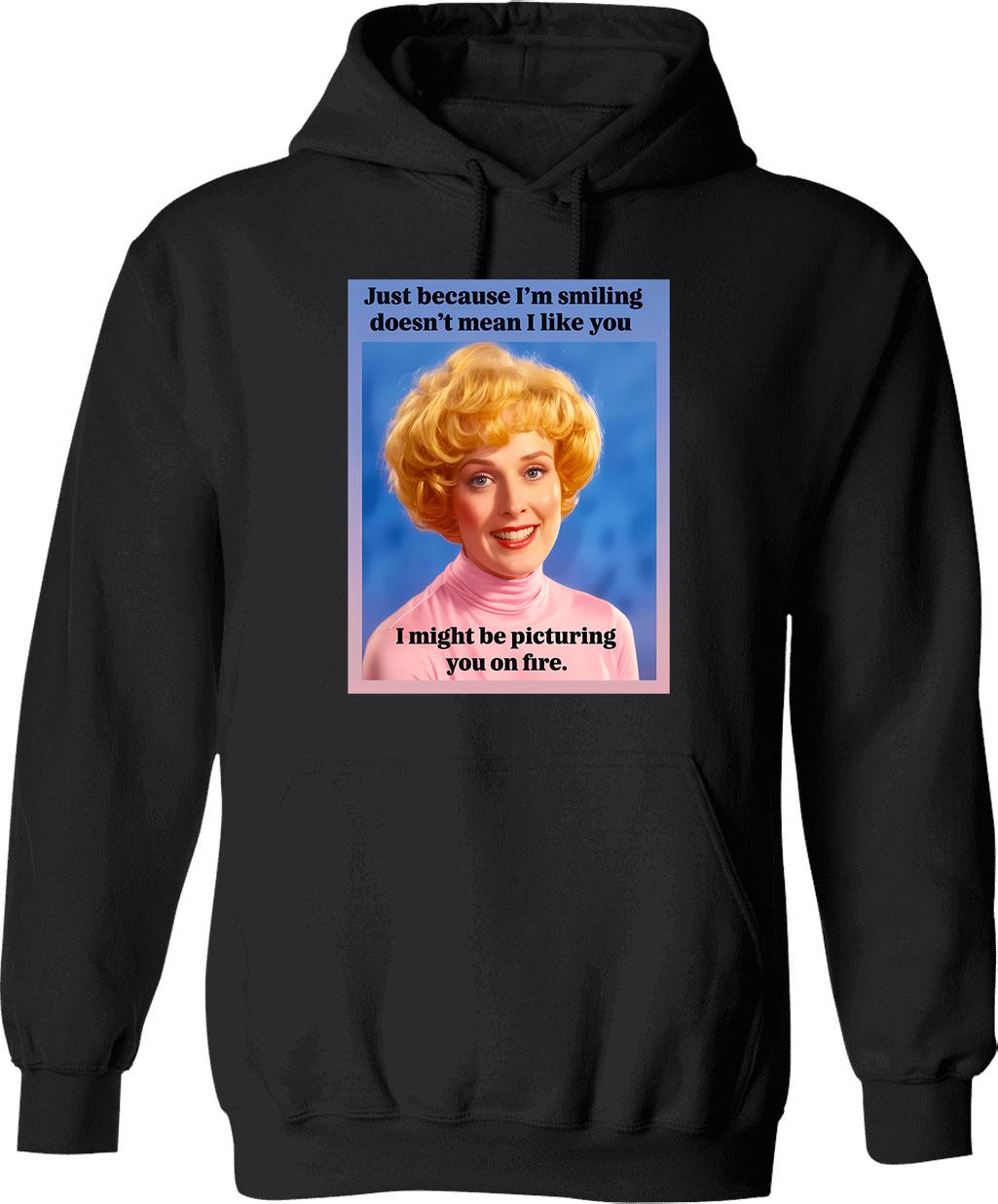 Just A Little Funk Hoodie - Retro Graphic Pullover Hoodie for Men & Women - Black