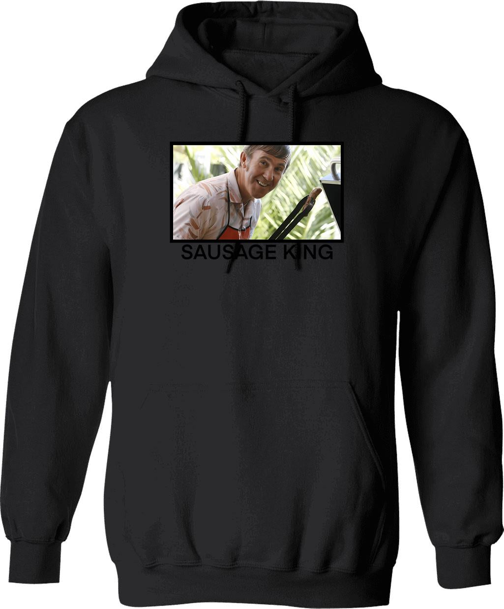 Karl Pilkington Homage Funny Hoodie - Sarcastic Humor Graphic Hoodie - Black