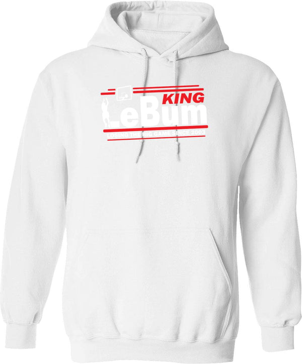 King LeBum Losing The Big Game Since 2003 Graphic Pullover Hoodie - White