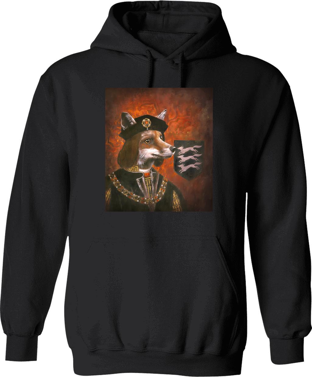 King Of The Monsters (2) Hoodie - Retro Graphic Pullover Hoodie for Men & Women - Black