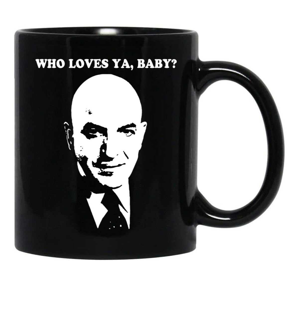 Kojak (1) Black Coffee Mug, Gift Coffee Mug - Black