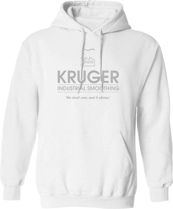 Kruger Industrial Smoothing Graphic Pullover Hoodie - White