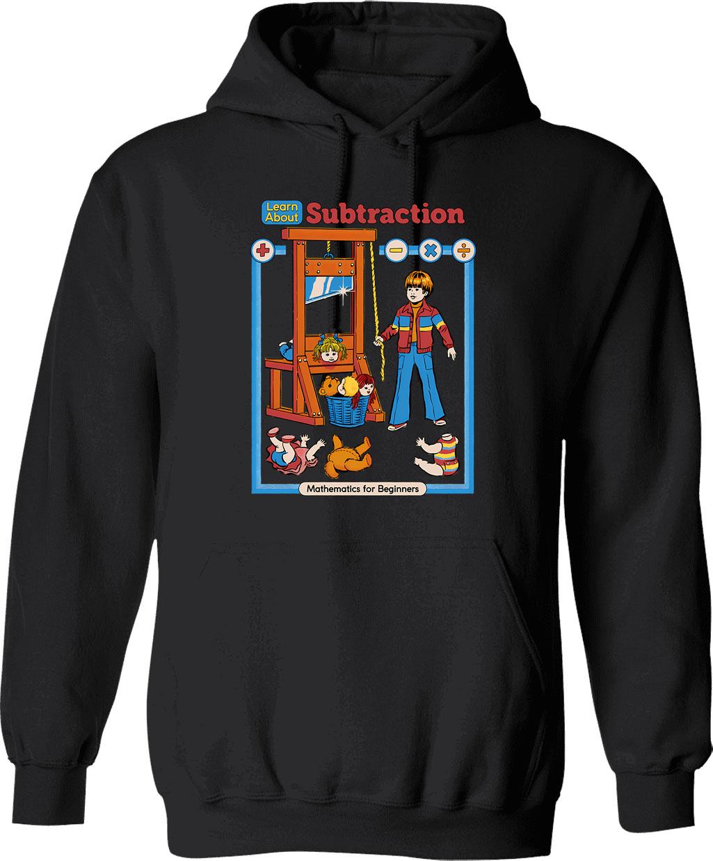 Learn About Recycling Hoodie - Retro Graphic Pullover Hoodie for Men & Women - Black