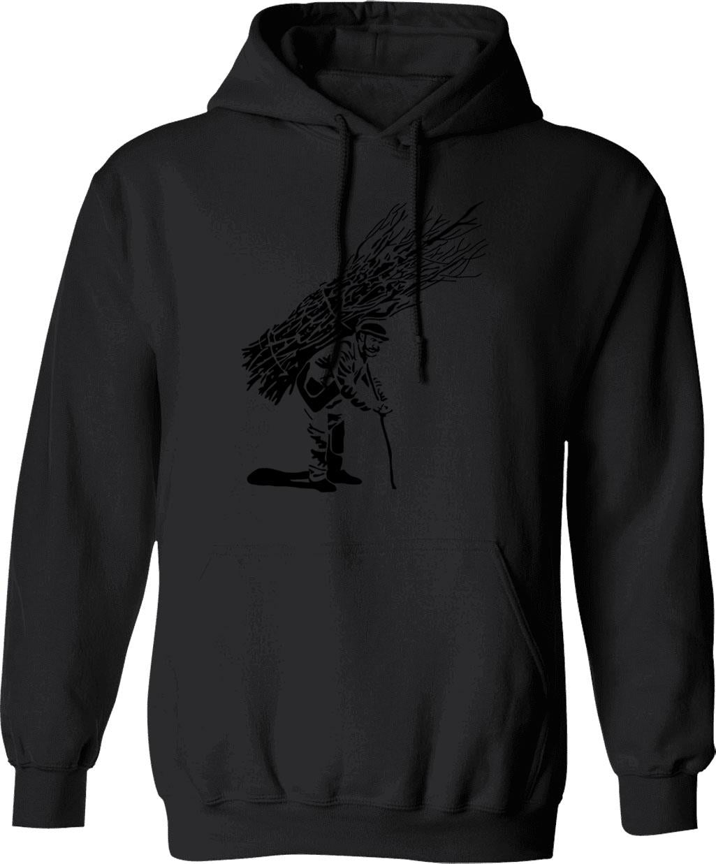 Led Zepelin Hoodie - Retro Graphic Pullover Hoodie for Men & Women - Black