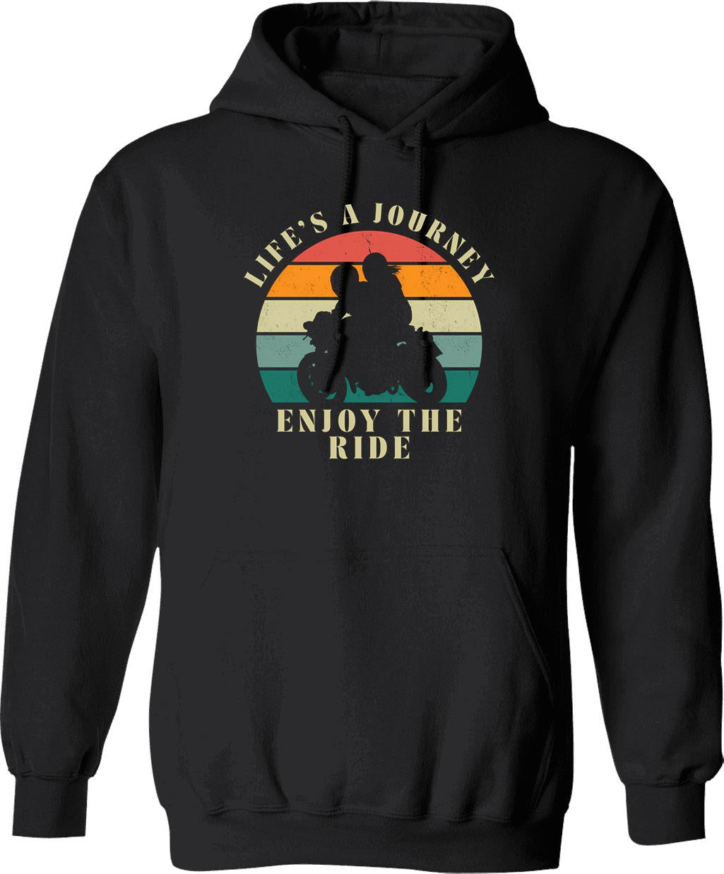 Life_s So Rad Hoodie - Retro Graphic Pullover Hoodie for Men & Women - Black